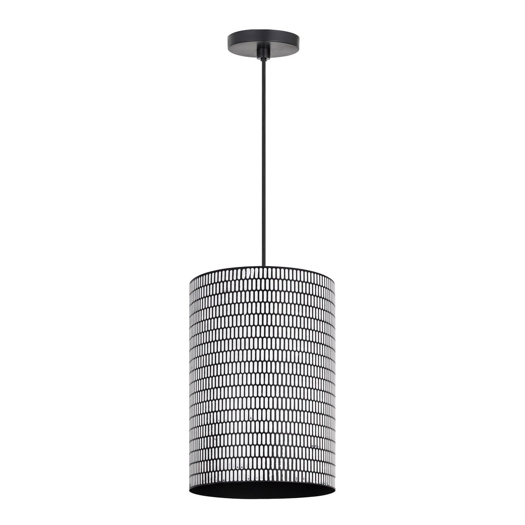 Shaka 1-Light Pendant Black / White