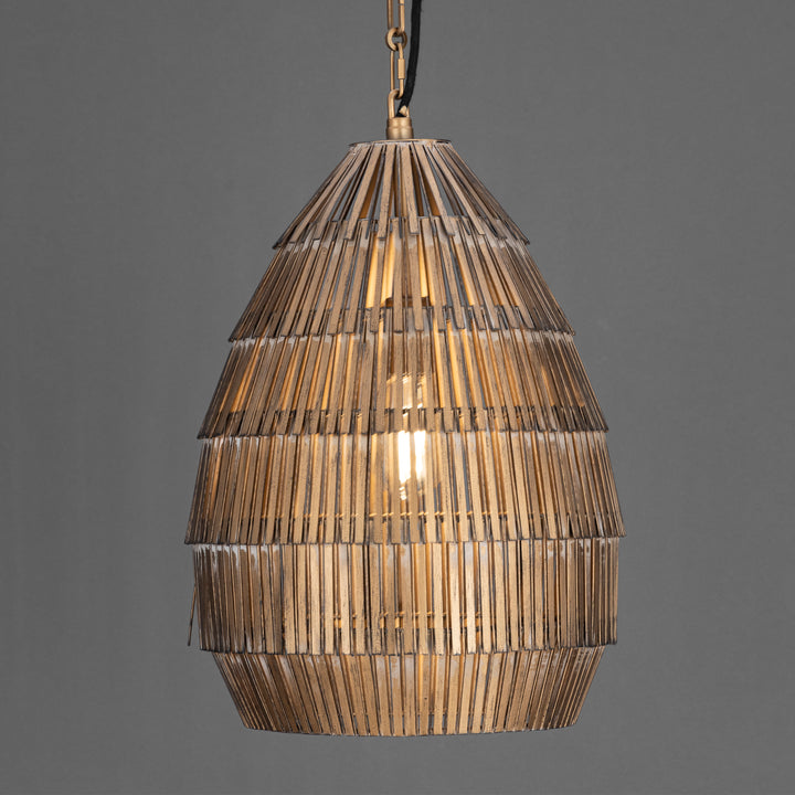 Gilda Pendant Antique Brass alternate view