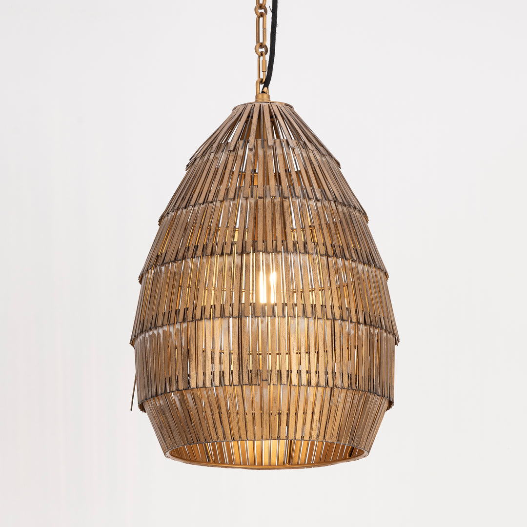 Gilda Pendant Antique Brass alternate view