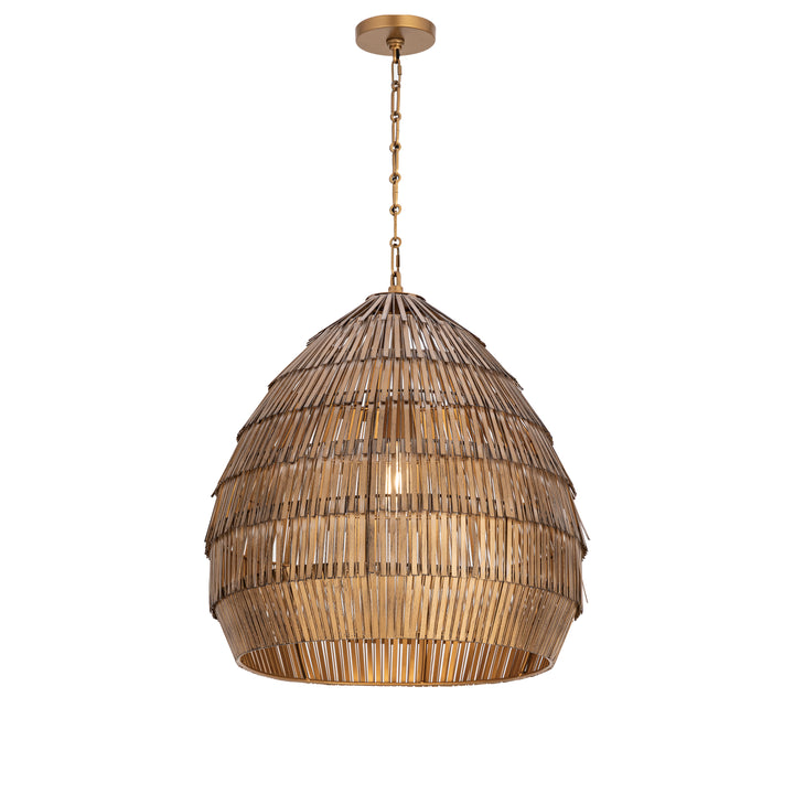 Gilda Large Pendant Antique Brass