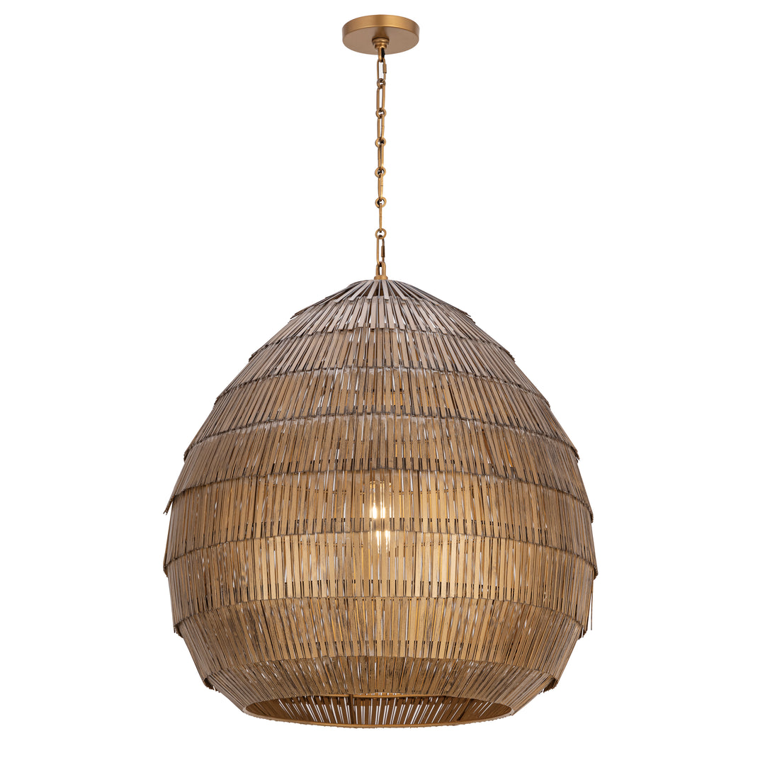Gilda X-Large Pendant Antique Brass