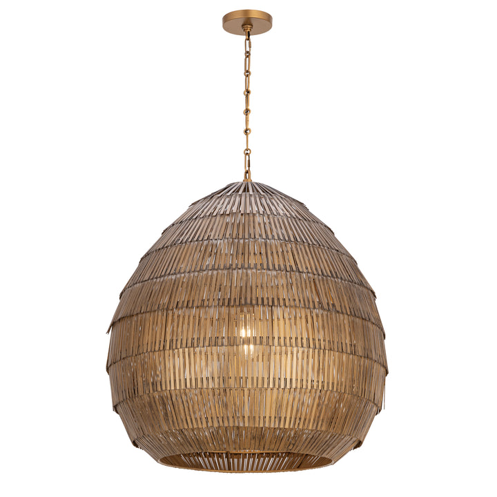 Gilda X-Large Pendant Antique Brass