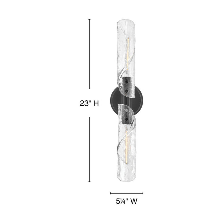 Capri Large Two Light Sconce