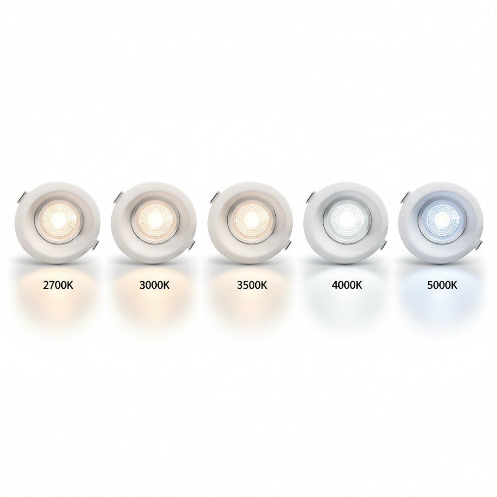 2" Regressed Gimbal LED Recessed Light 5CCT - SLIM2TRG