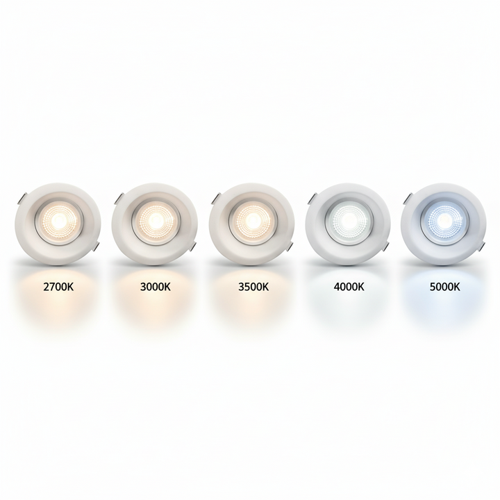 2" Regressed Gimbal LED Recessed Light 5CCT - SLIM2TRG