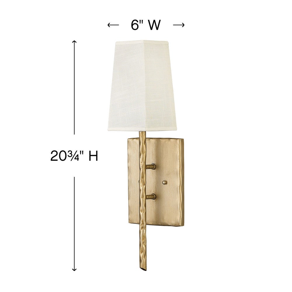 Tress Large Single Light Sconce