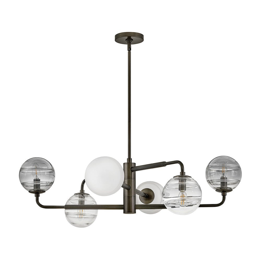 Oberon Large Adjustable Single Tier Chandelier