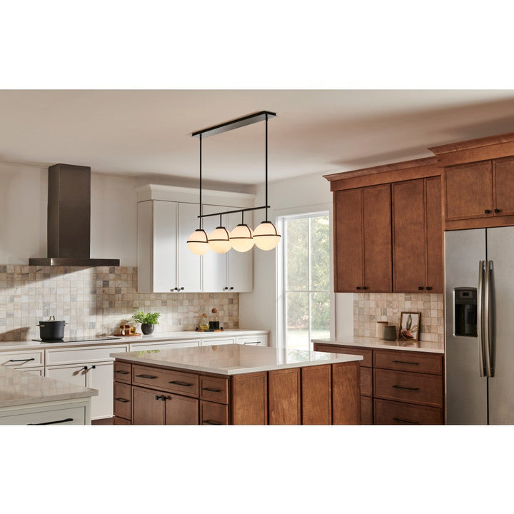 Hollis Medium Four Light Linear