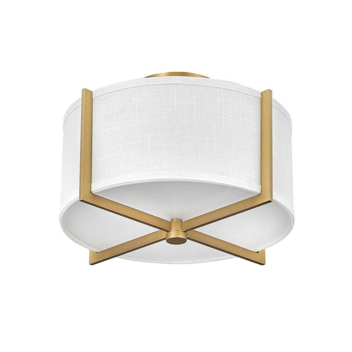 Axis Off White Semi-Flush Mount
