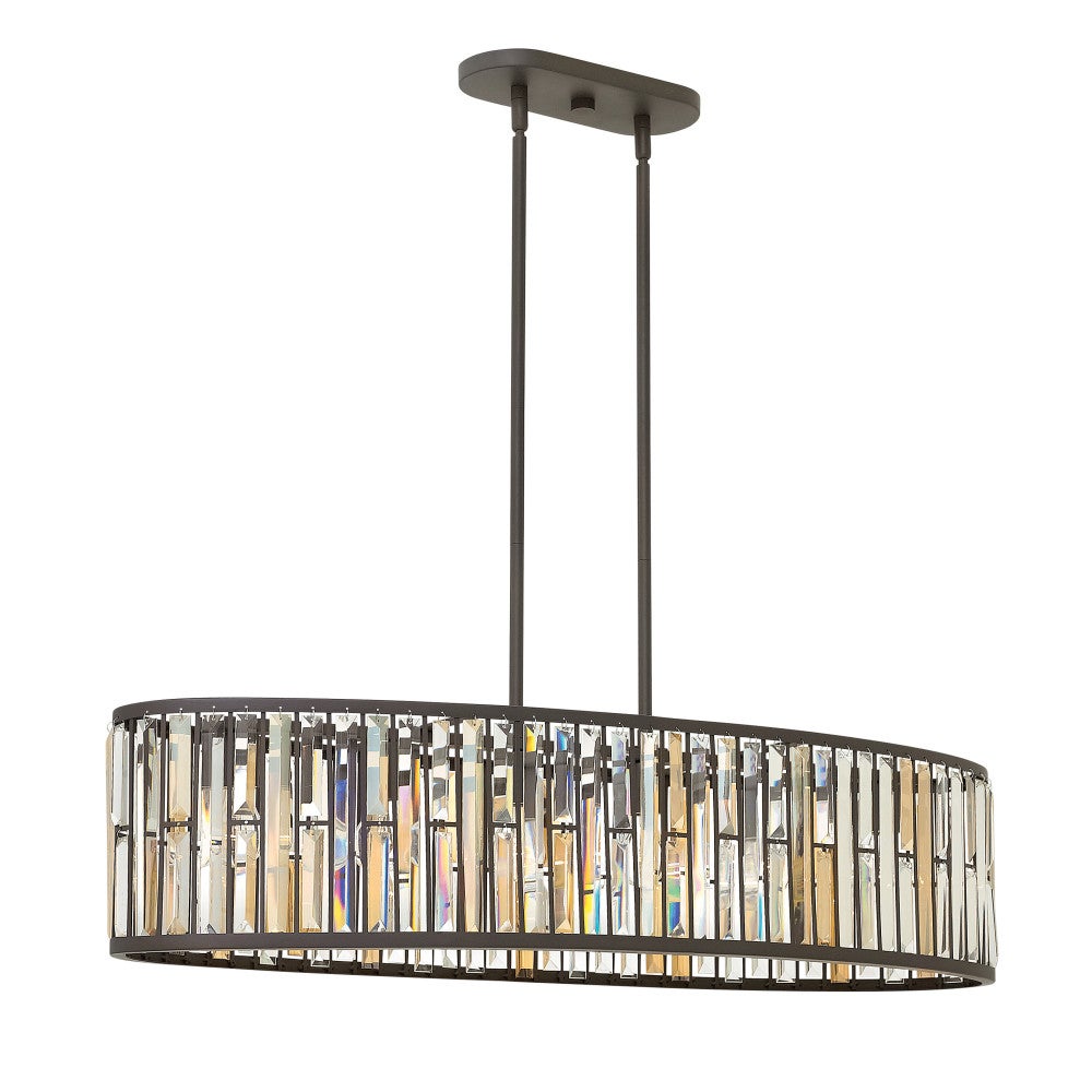 Gemma Medium Six Light Linear