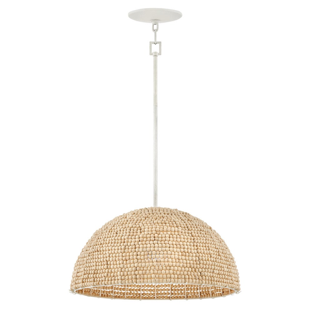 Dalia Large Convertible Pendant in Textured Plaster by Hinkley