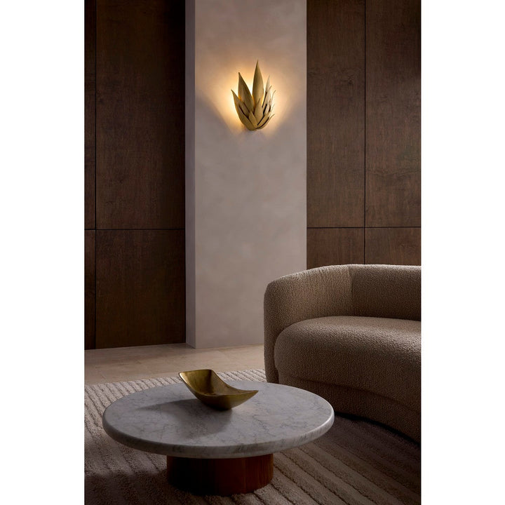 Agave Large Two Light Sconce