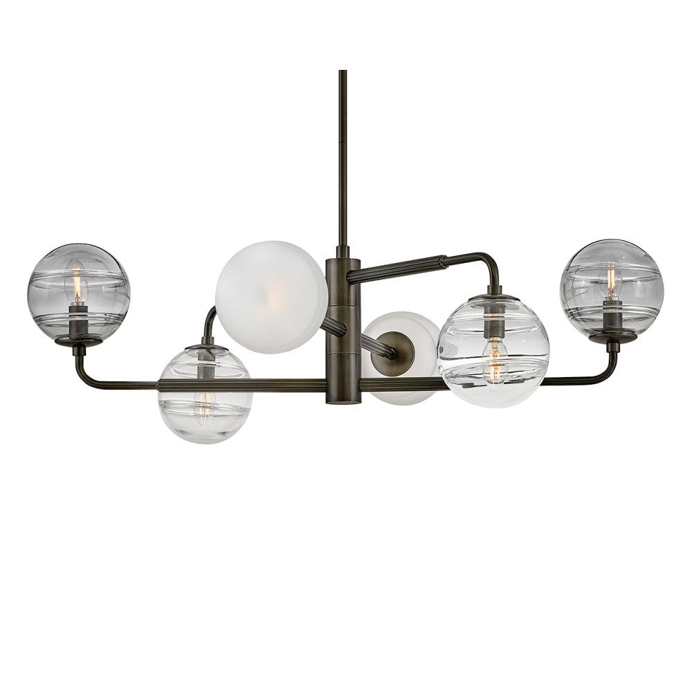Oberon Large Adjustable Single Tier Chandelier