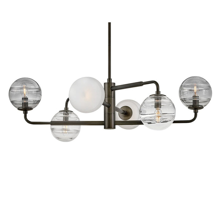 Oberon Large Adjustable Single Tier Chandelier