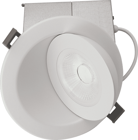 LED 4" Multi-Directional Gimbal - 5CCT Adjustable - Circle