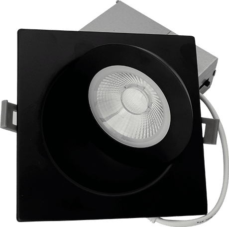 LED 4" Multi-Directional Gimbal - 5CCT Adjustable - Square
