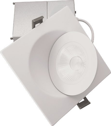 LED 4" Multi-Directional Gimbal - 5CCT Adjustable - Square