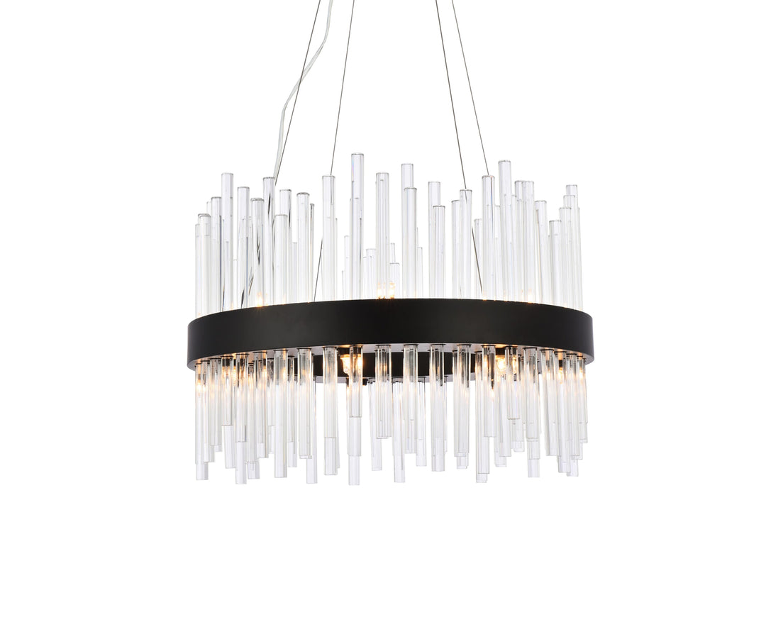 Dallas Crystal Pendant by Elegant - view 3