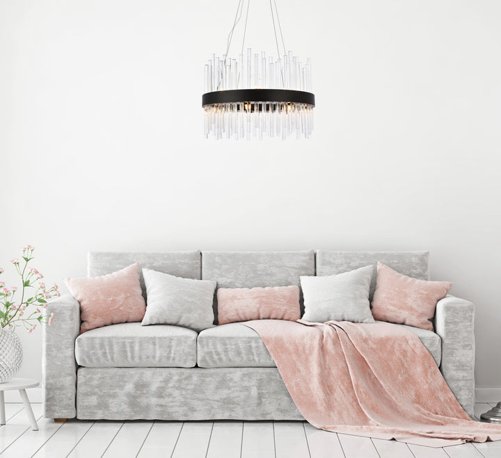 Dallas Crystal Pendant by Elegant - view 8