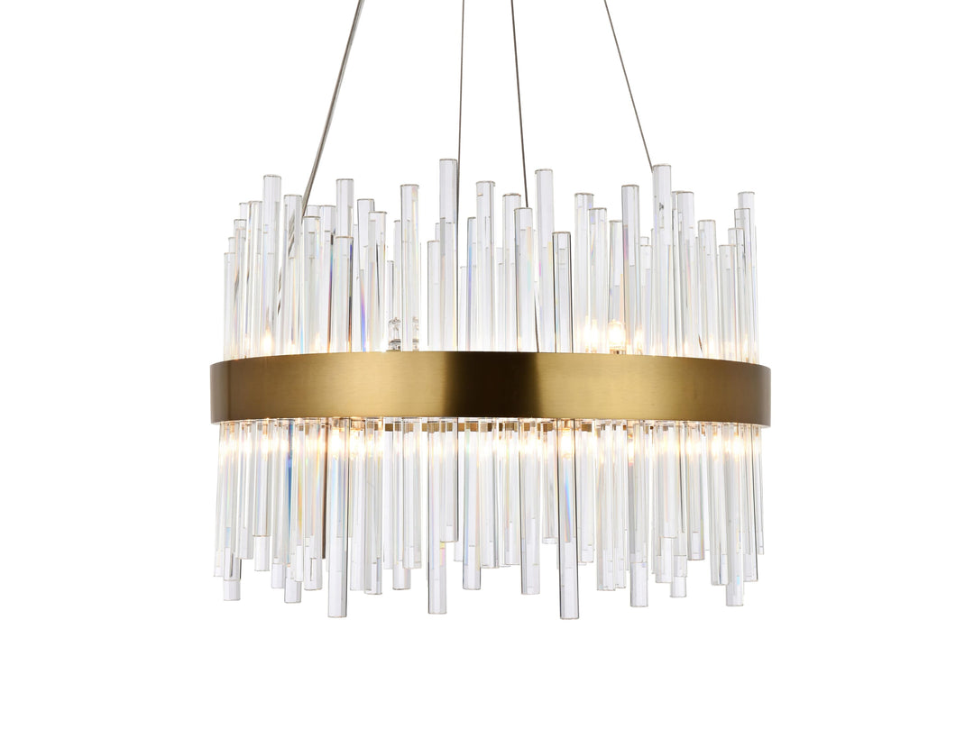 Dallas Crystal Chandelier by Elegant - view 4