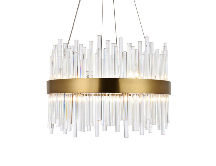 Dallas Crystal Chandelier by Elegant - view 4
