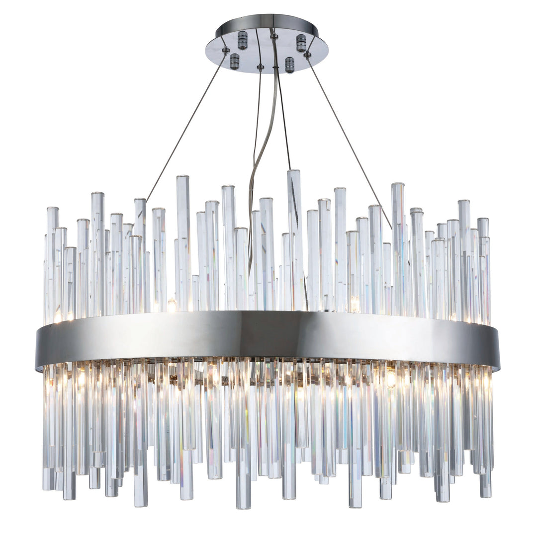 Dallas Crystal Chandelier by Elegant - view 9