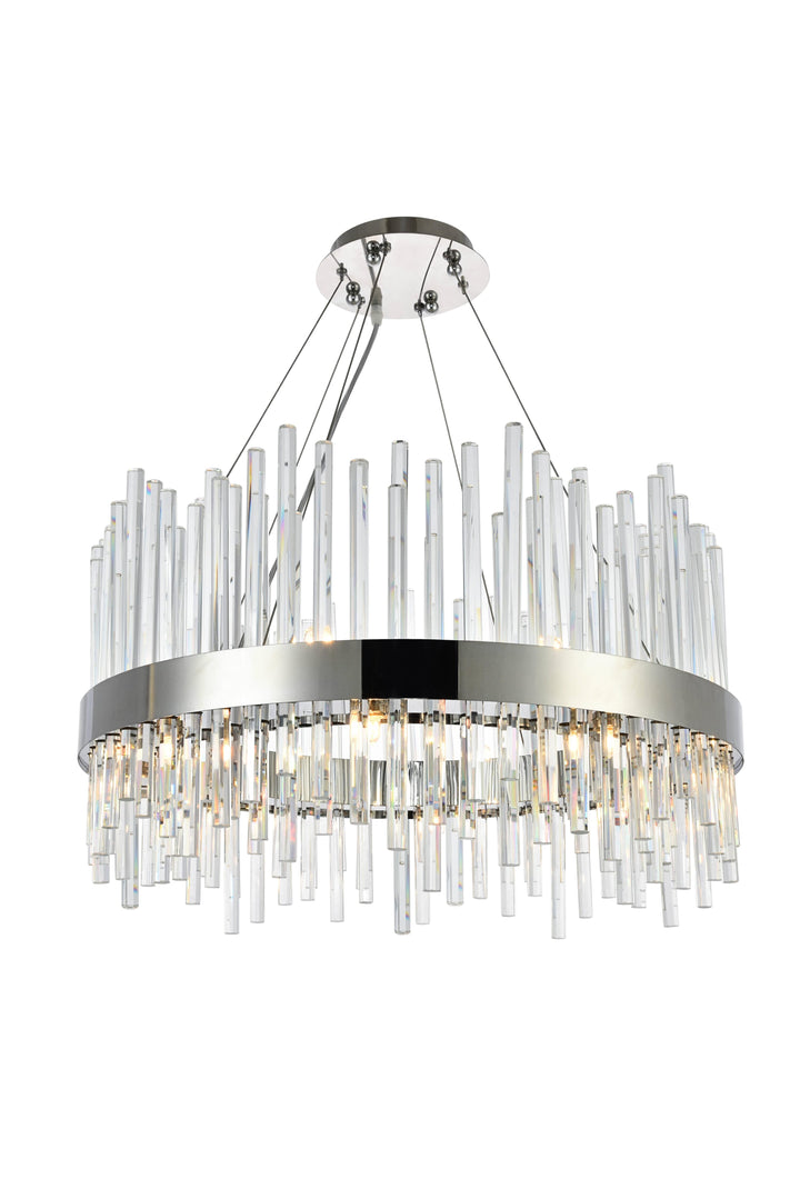 Dallas Crystal Chandelier by Elegant - view 10