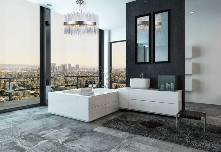 Dallas Crystal Chandelier by Elegant - view 11