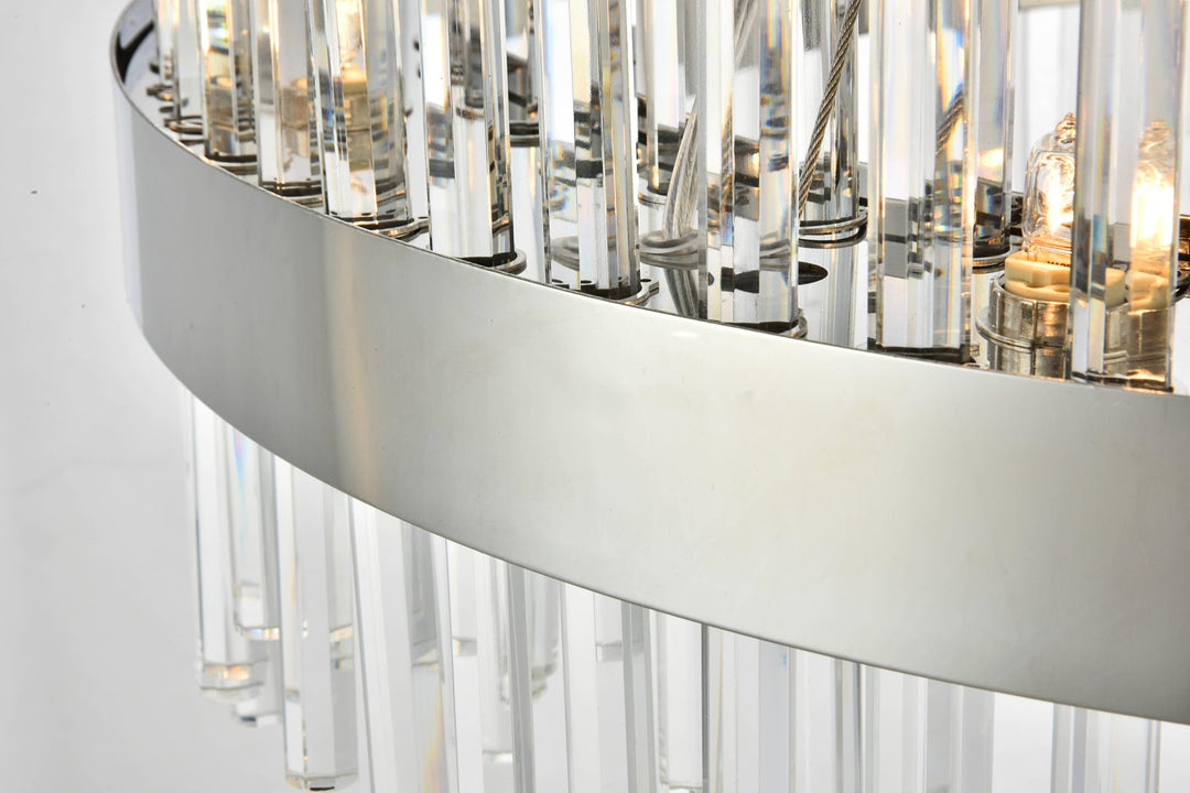 Dallas Crystal Chandelier by Elegant - view 13