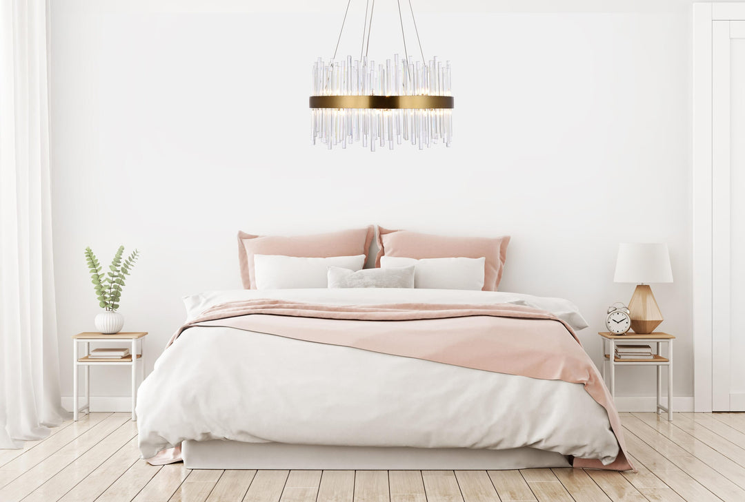 Dallas Crystal Chandelier by Elegant - view 15