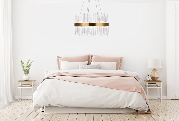 Dallas Crystal Chandelier by Elegant - view 15
