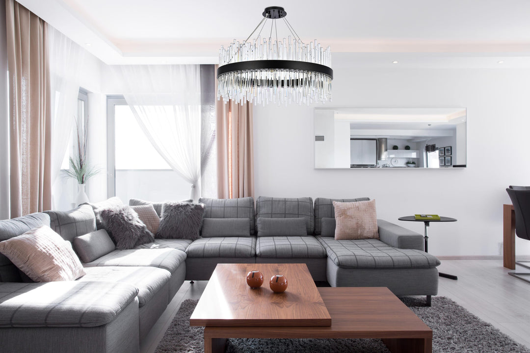 Dallas Crystal Chandelier by Elegant - view 21