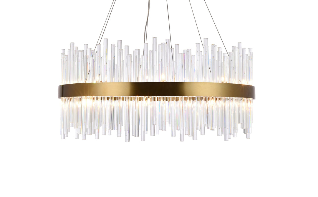 Dallas Crystal Chandelier by Elegant - view 30