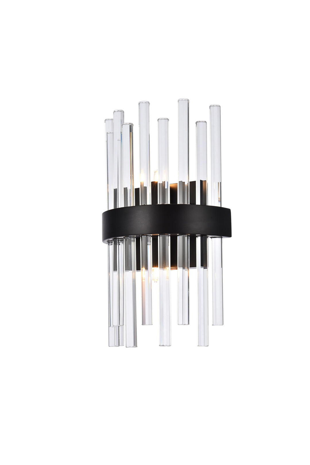 Dallas Crystal Vanity Light by Elegant - view 11
