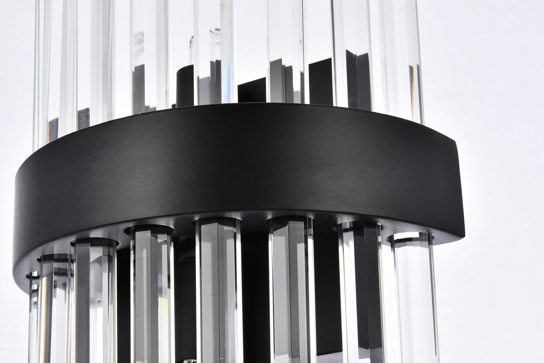 Dallas Crystal Vanity Light by Elegant - view 12