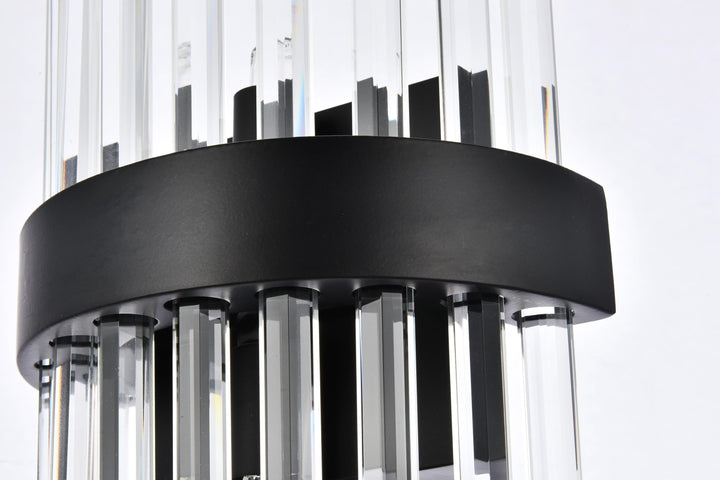 Dallas Crystal Vanity Light by Elegant - view 12