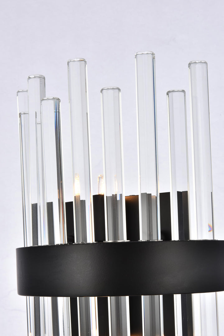 Dallas Crystal Vanity Light by Elegant - view 13