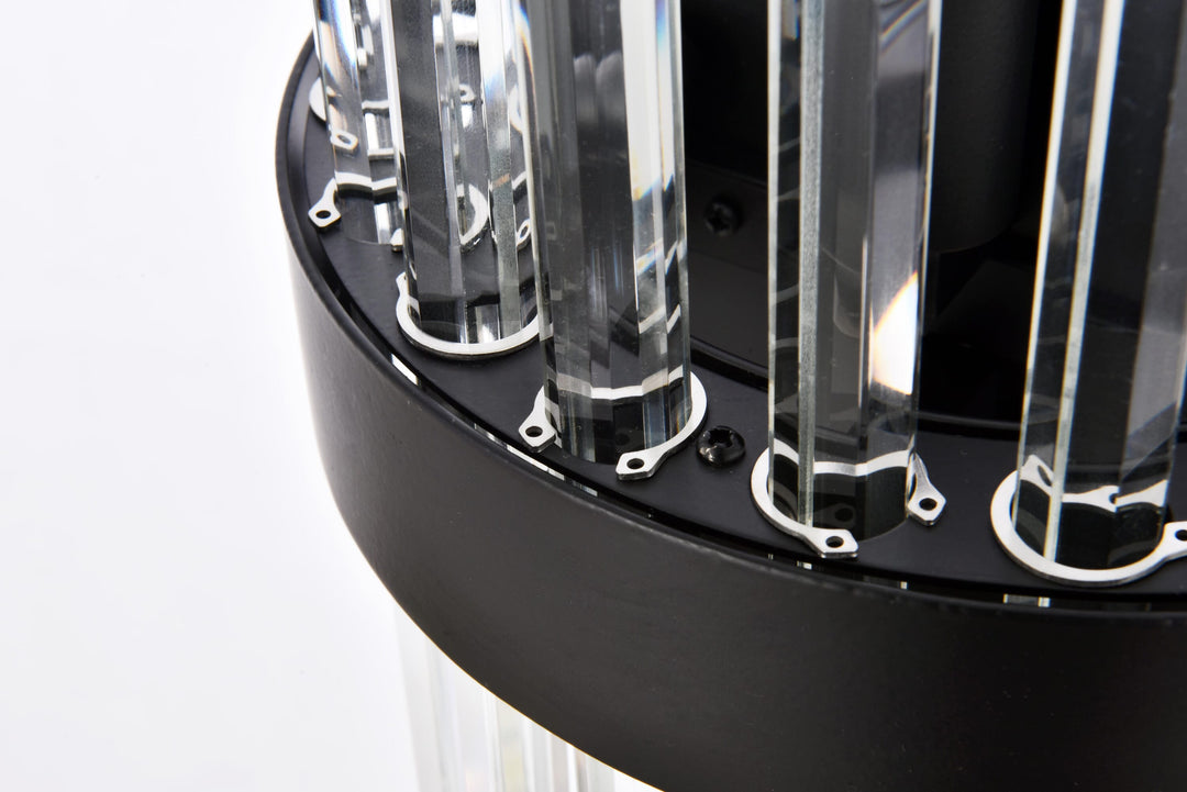Dallas Crystal Vanity Light by Elegant - view 14