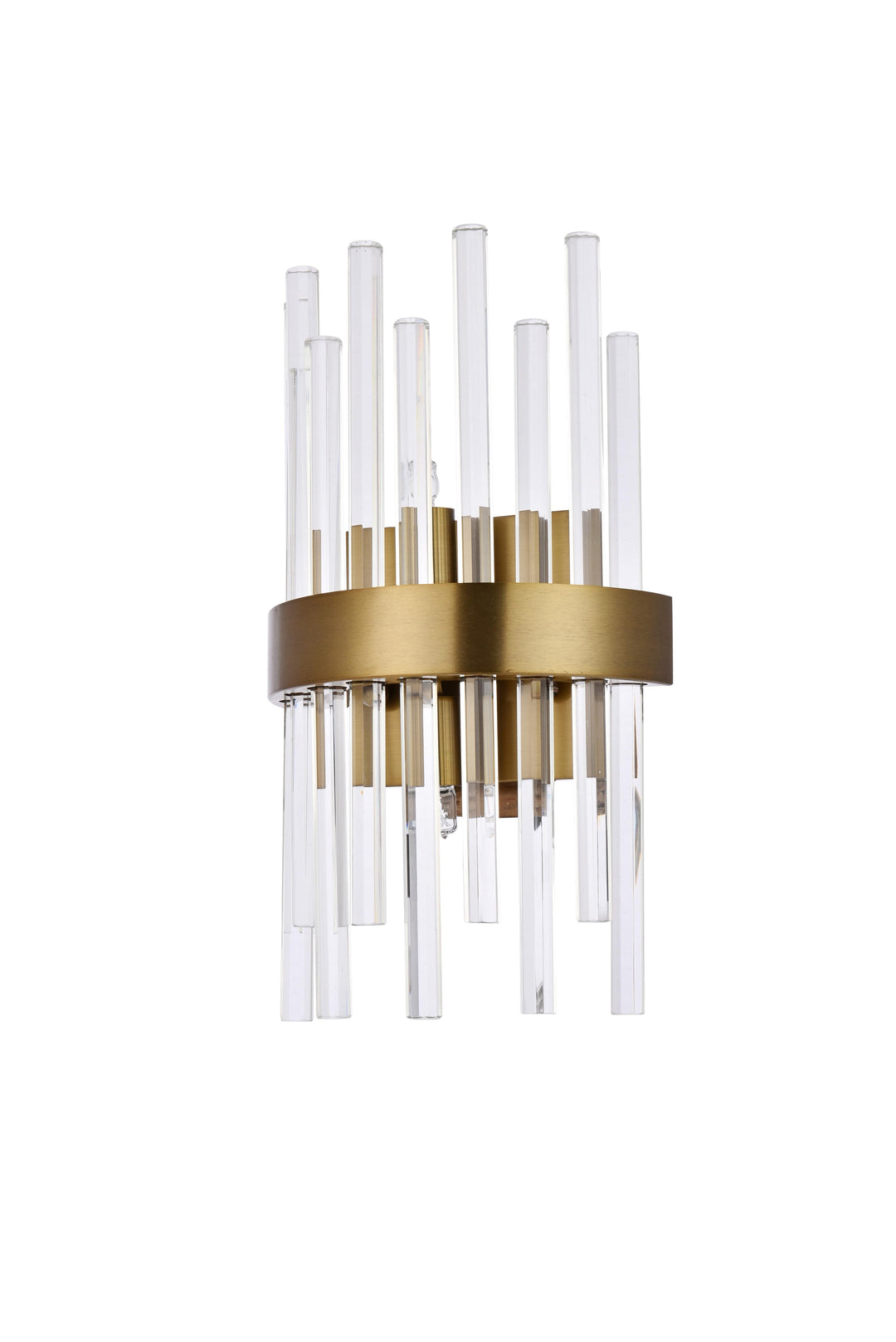 Dallas Crystal Vanity Light by Elegant - view 3