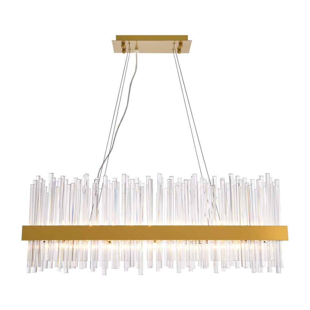Dallas Crystal Chandelier in Gold by Elegant