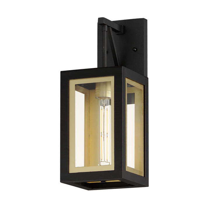 Neoclass Outdoor Sconce Black / Gold