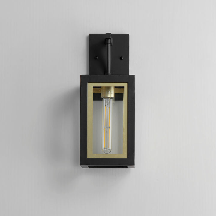 Neoclass Outdoor Sconce Black / Gold alternate view