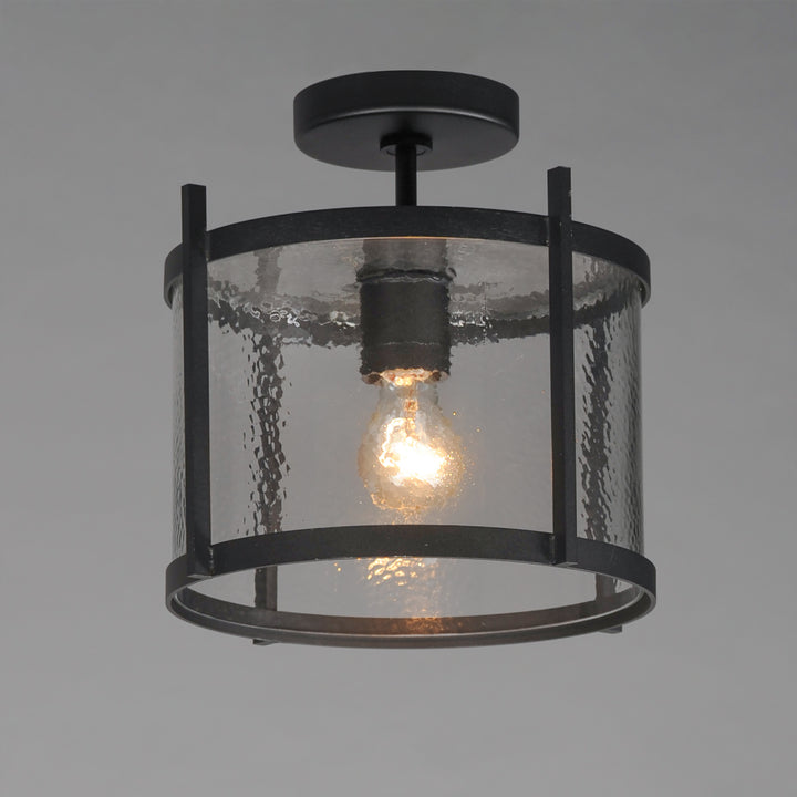Belfry 1-Light Semi-Flush/Pendant HMBK alternate view