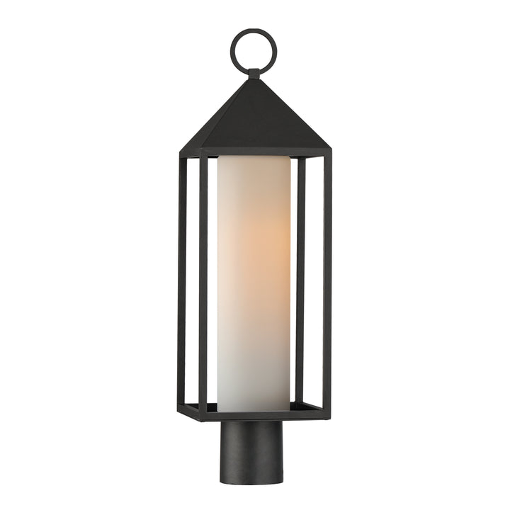 Aldous 1-Light Outdoor Post Mount Black