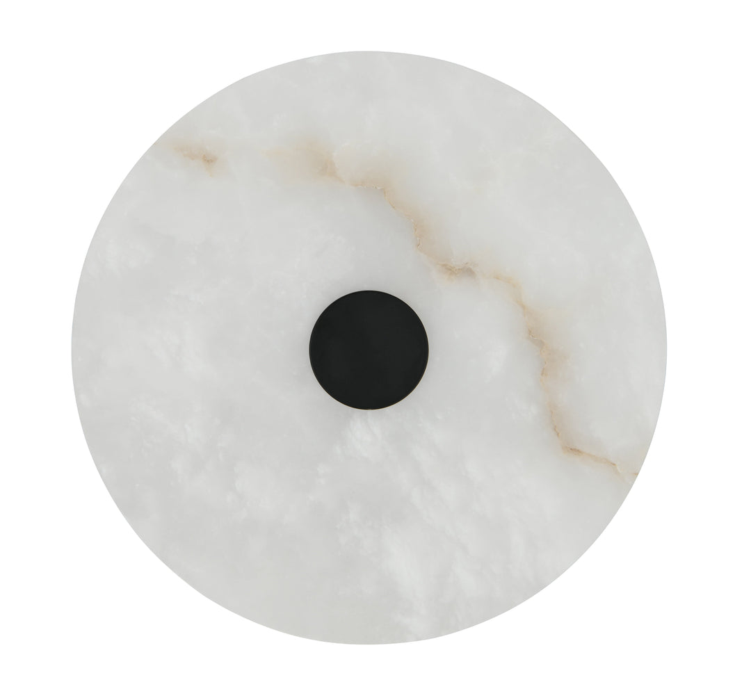 Osten Alabaster Wall Sconce with Colour-Adjustable LED by Beacon Lighting - view 5