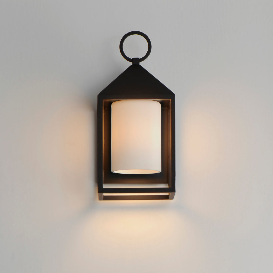Aldous 1-Light Small Outdoor Sconce Black alternate view