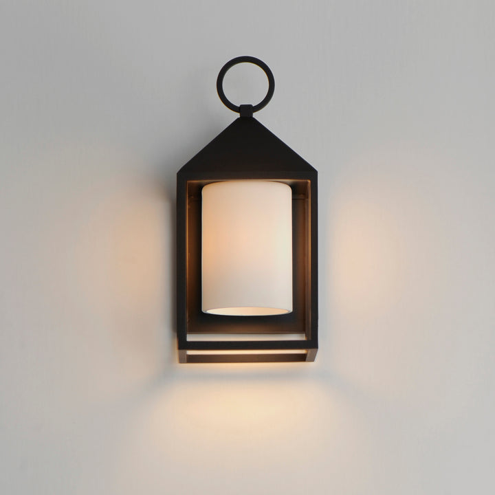 Aldous 1-Light Small Outdoor Sconce Black alternate view