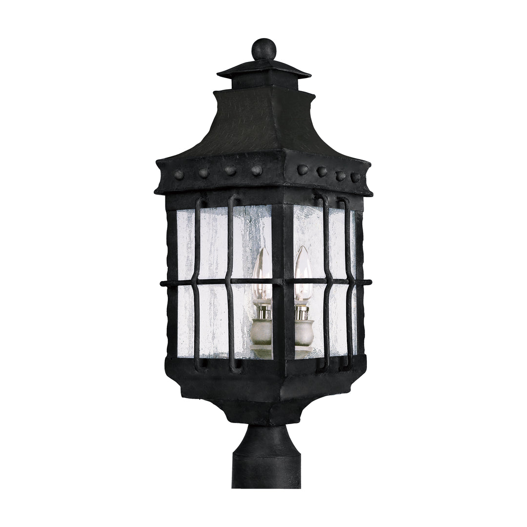 Nantucket 3-Light Outdoor Pole/Post Lantern Country Forge
