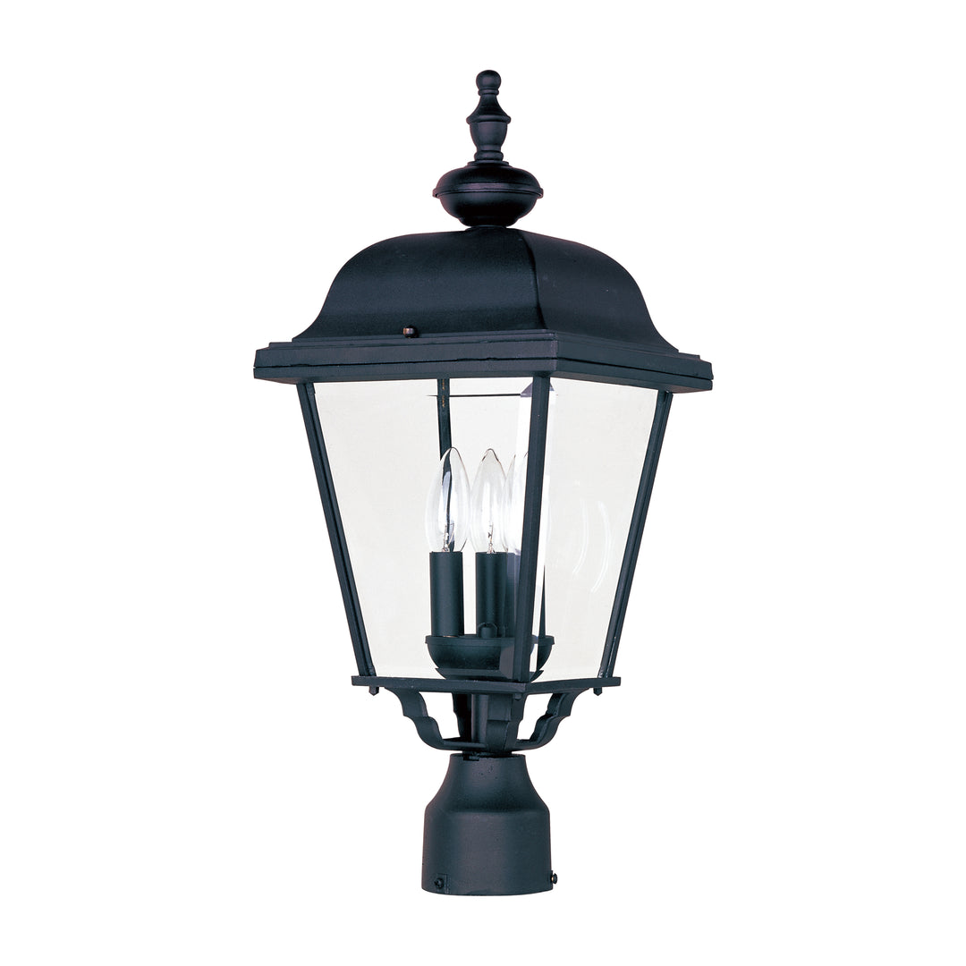 Builder Cast Outdoor Pole/Post Lantern Black
