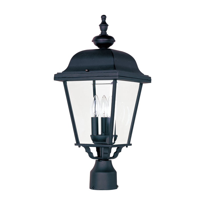 Builder Cast Outdoor Pole/Post Lantern Black